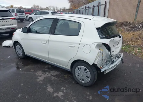 2019 Mitsubishi Mirage Es/Rf z USA, uszkodzony, nr VIN ML32A3HJ8KH001117